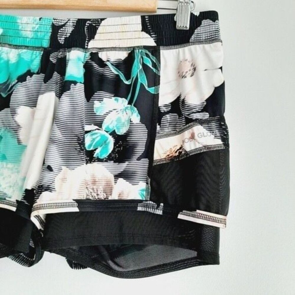 BODY GLOVE Bloom Gaia Performance Fit Short Floral Double Layer Sz M - Picture 5 of 8